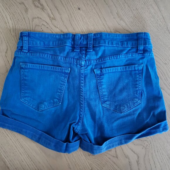Rich & Skinny size 26 blue denim shorts - Picture 4 of 5